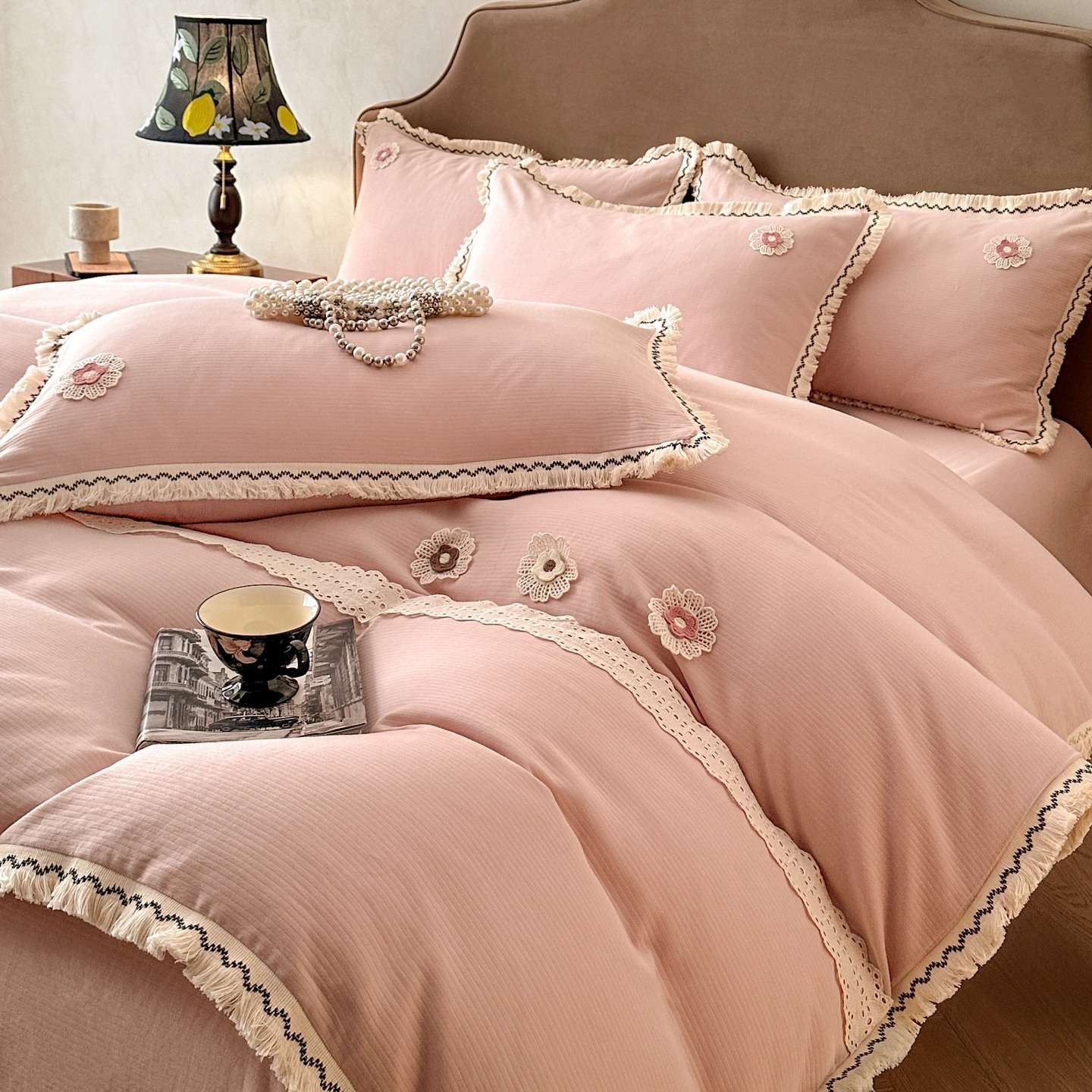 2025ドビージャガード純綿4点セット 厚手掛け布団カバー あったか肌に優しい綿素材 寝具