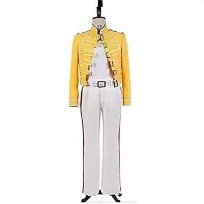 大人気フレディマーキュリー 衣装 コスプレ クイーン freddie mercury 男女共用コスプレ衣装 撮影用 クリスマスハロウィン　イベント仮装 　コスチューム