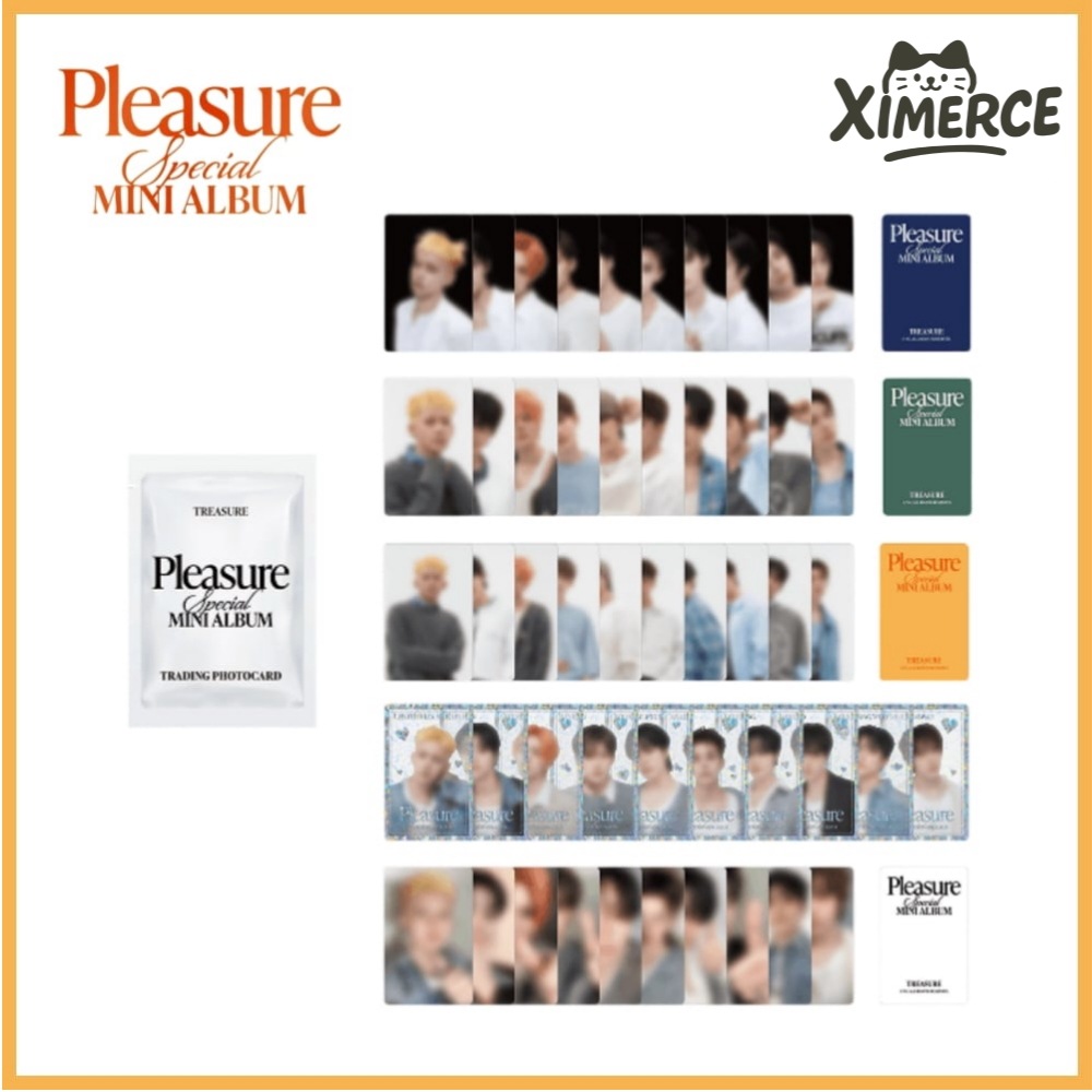 【公式】::購入特典:: TREASURE PLEASURE MD RANDOM TRADING CARD BULK PACK トレジャー 公式トレカセット
