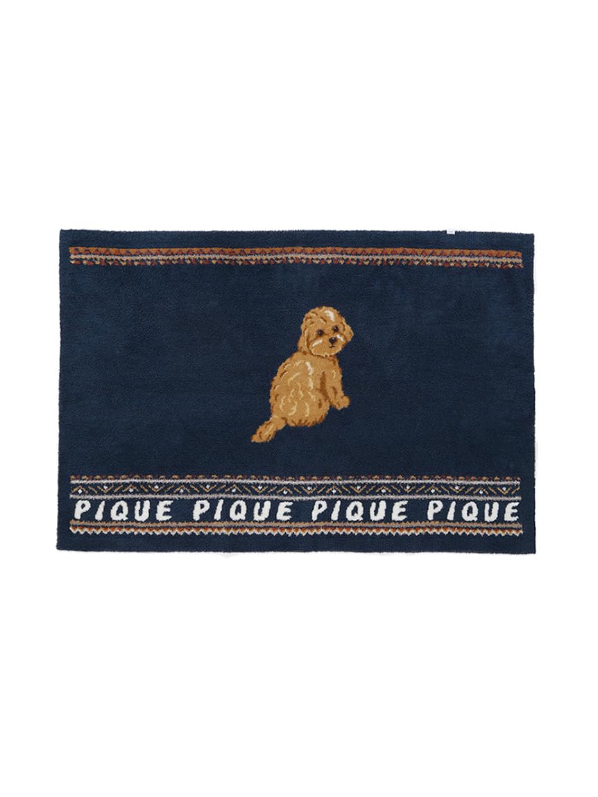 【HOMME】パウダーノルディック DOGジャガードブランケット PHGG255950 F