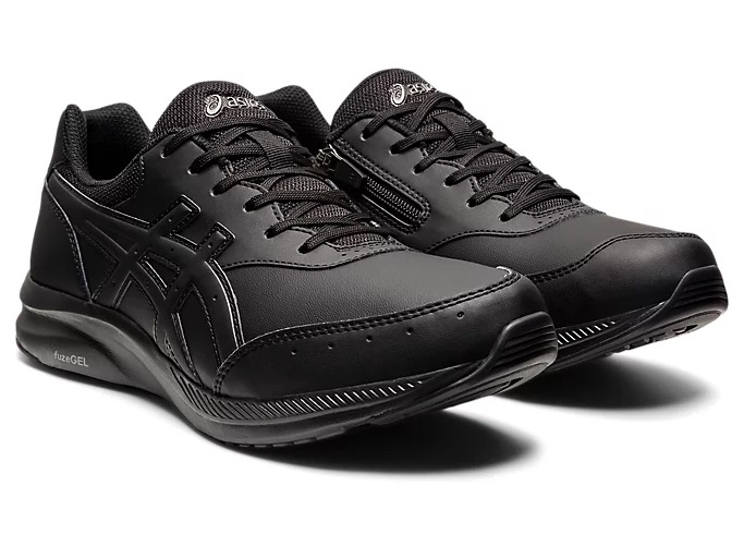 アシックス 1291A041-001-25.5 メンズ ゲルファンウォーカー（ブラック・25.5cm） 1291A041001255