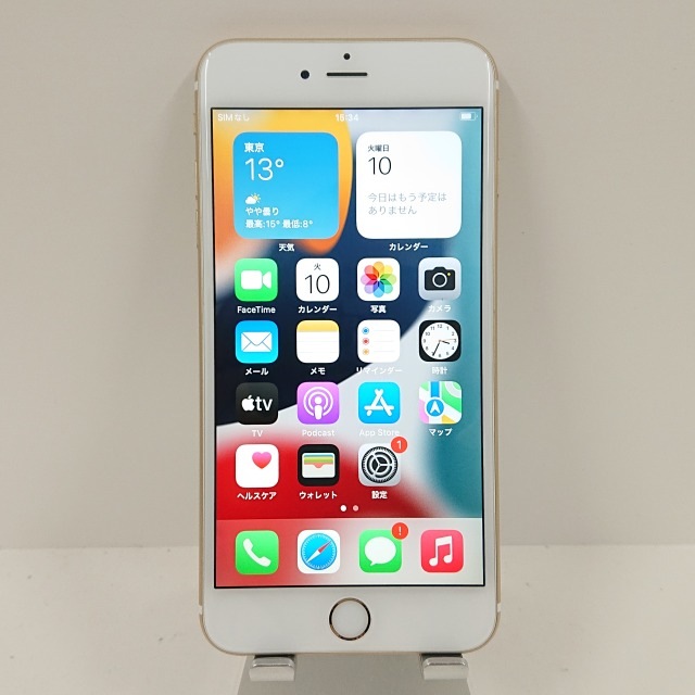 Apple - 美品！！iPhone6plus ゴールド　au スピード発送します！！ 新品 Apple iPhone 6 128GB ゴールド SIMフリー 海外輸入品