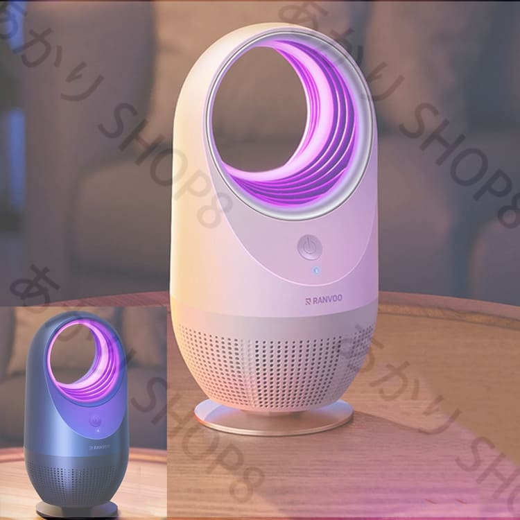 超目玉 蚊取りランプ 蚊取り器 給電式 光触媒 簡単操作 強力吸引 静音設計 安全 低騒音 薬剤不使用 LED お子様 ペット オフィス キャンプ アウトドア ベランダ 庭 自宅 7,725円