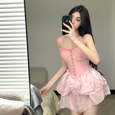 水着 ワンピース水着 フリル かわいい 大人可愛い きれいめ シンプル カジュアル ナチュラル 大人 大人っぽい おしゃれ お洒落 主役級 存在感 女っぽ ラブリー キュート