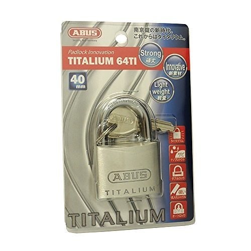 （まとめ買い）アバス アバス南京錠 タイタリウム 64TI40 64TI40 00029919 [x3]