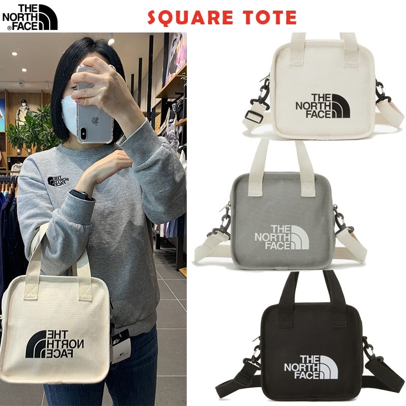 韓国正規品保証 関税負担なし NN2PP09J SQUARE TOTEデイリー 基本 着装 男子 女子 人気 韓国 ファッション 男女共用 アウトドア