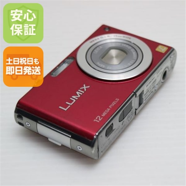 良品DMC-FX40 フレッシュレッド Panasonic LUMIX デジカメ 64