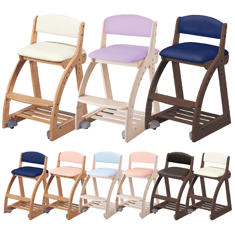 学習椅子 木製 4ステップチェア フォーステップチェア 学習チェア FDC-051 059 調節 人気