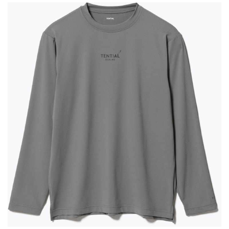 TENTIAL　BAKUNE Mesh Long Sleeve 上 グレー(S)-25SS　25SSBA020U00110004N