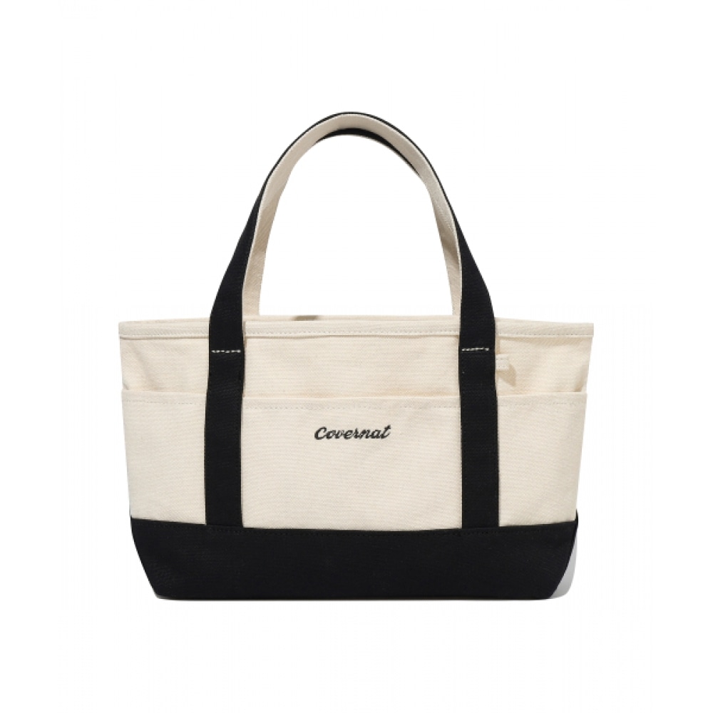 COVERNAT WOMAN クラバー ハート ミニ キャンバス トートバッグ Ivory 8,512円