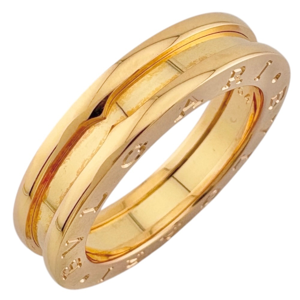 ブルガリ B-zero.1 １バンド リング 指輪 14号 18金 K18ピンクゴールド BVLGARI 中古 美品