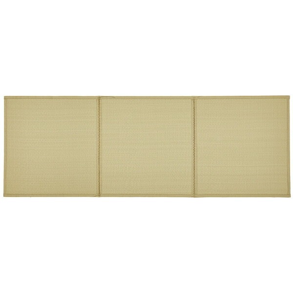 160900721 連結畳 置き畳 綾模様 3面 75×225 グリーン メーカー直送