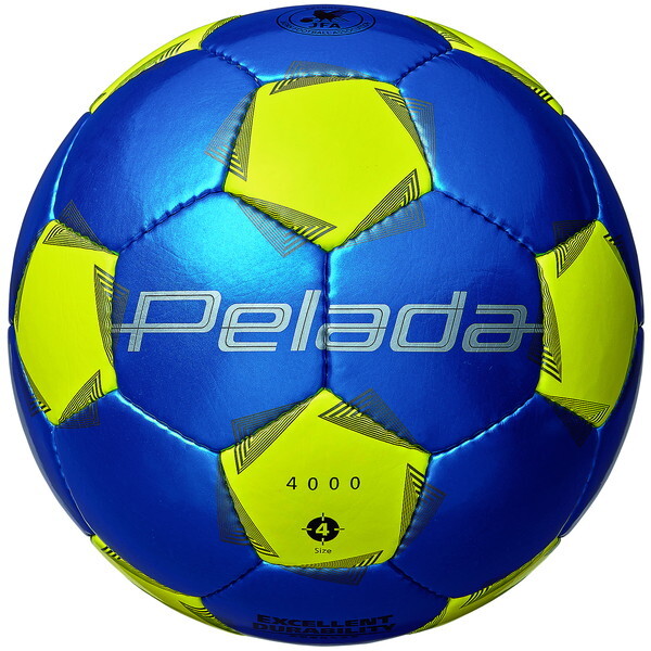 ぺレーダ 4000 4号 青黄 F4K4000-BY サッカーボール