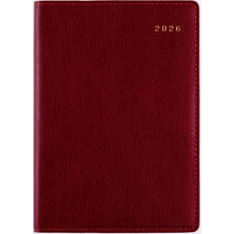 （まとめ買い）高橋書店 2026年 手帳 No.212 リシェル2 A6判 週間セパレート式＆月間ブロック式 ビーツレッド [x3] 5,632円