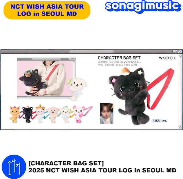 NCT WISH ソウルコンバッグトレカ付きリク