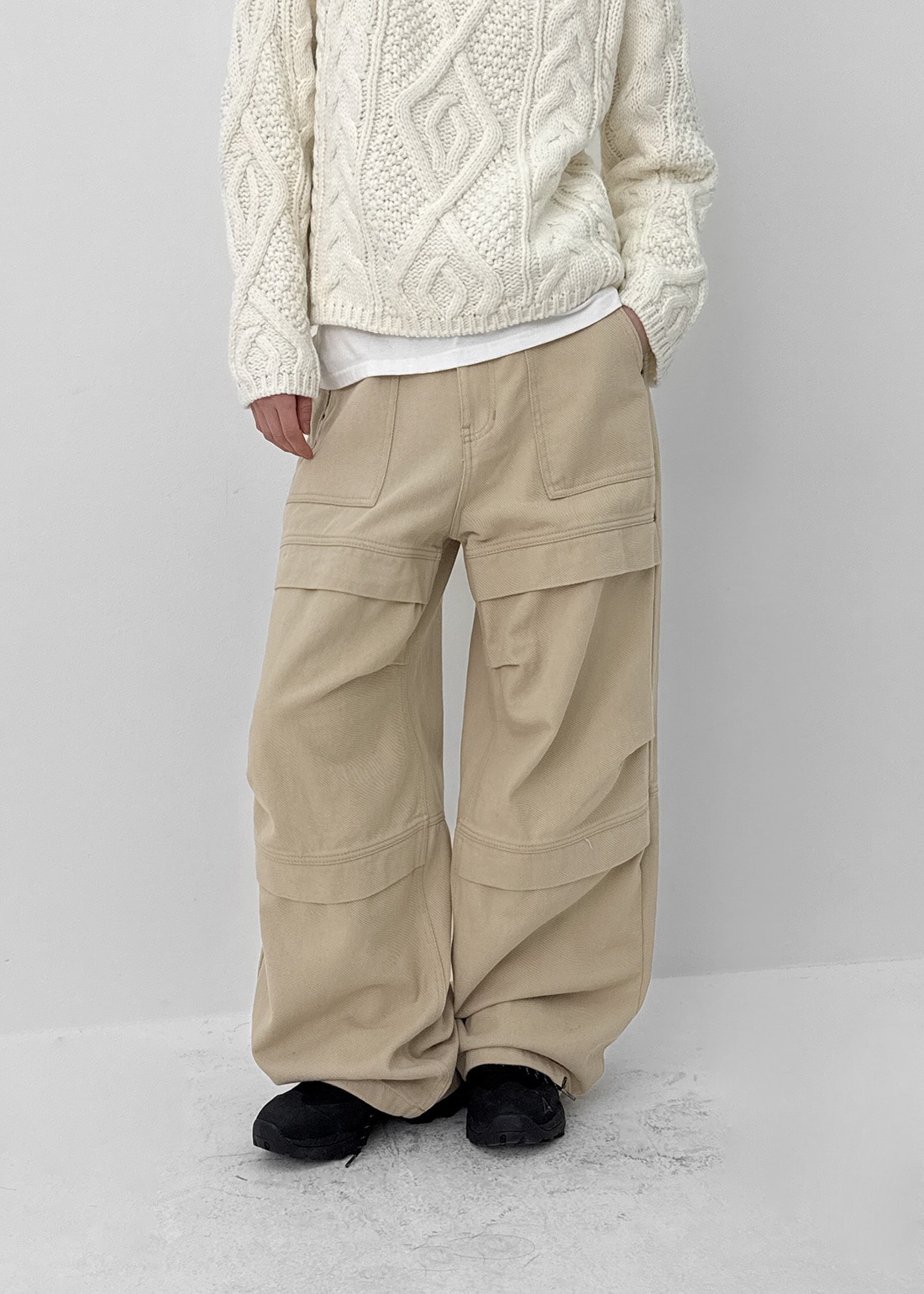 ミャオカットワイドパンツ