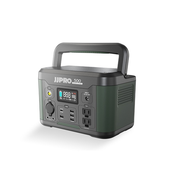 旭興進 JP01-PB1-500 JJPRO ポータブル電源500 メーカー直送