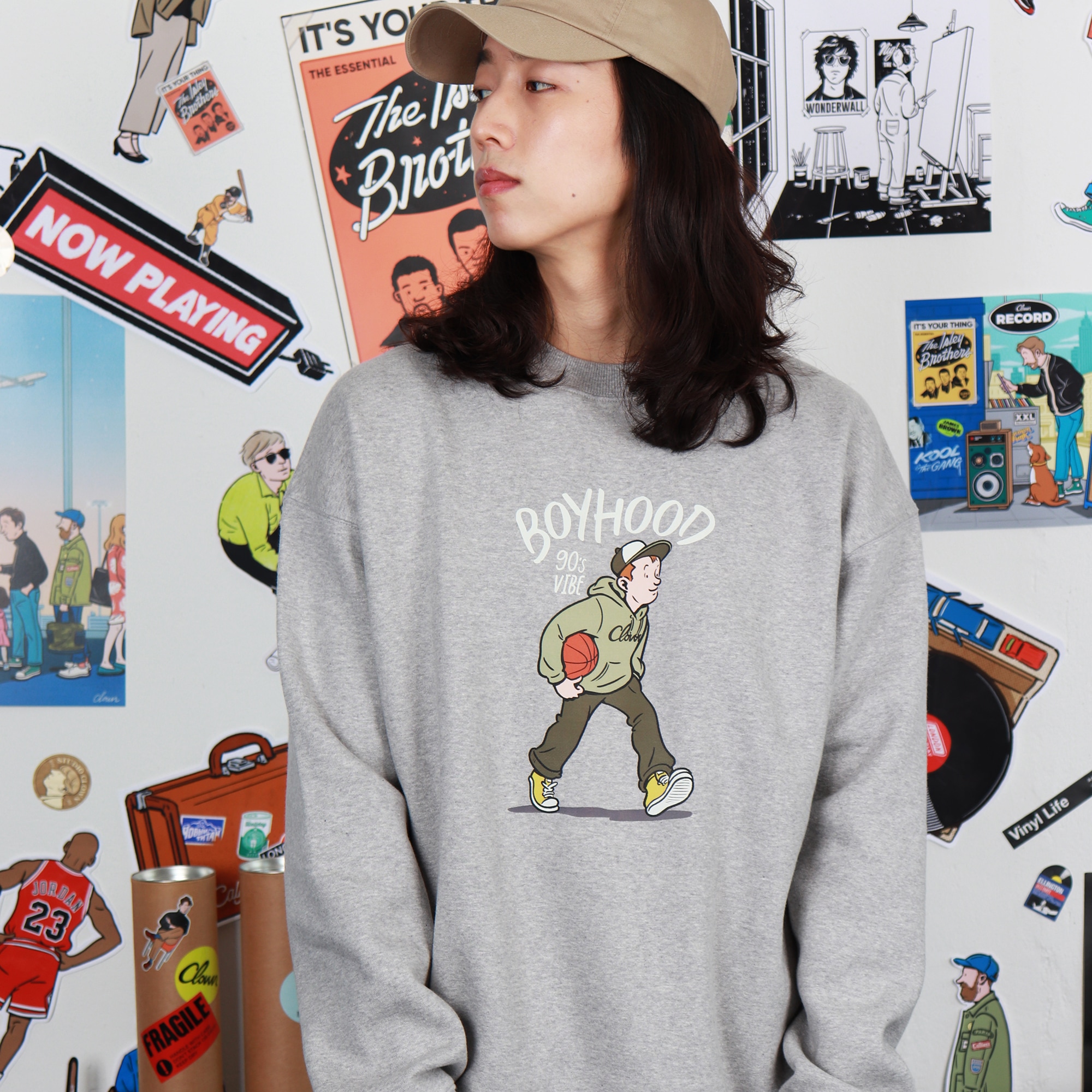 boy hood grey