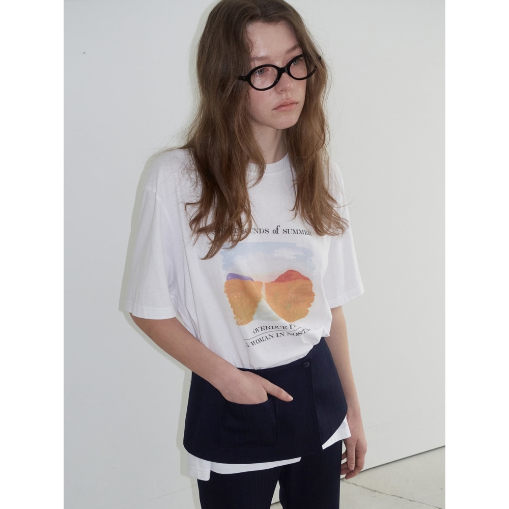 オーバーデュフレアスイートサウンズ Tシャツホワイト
