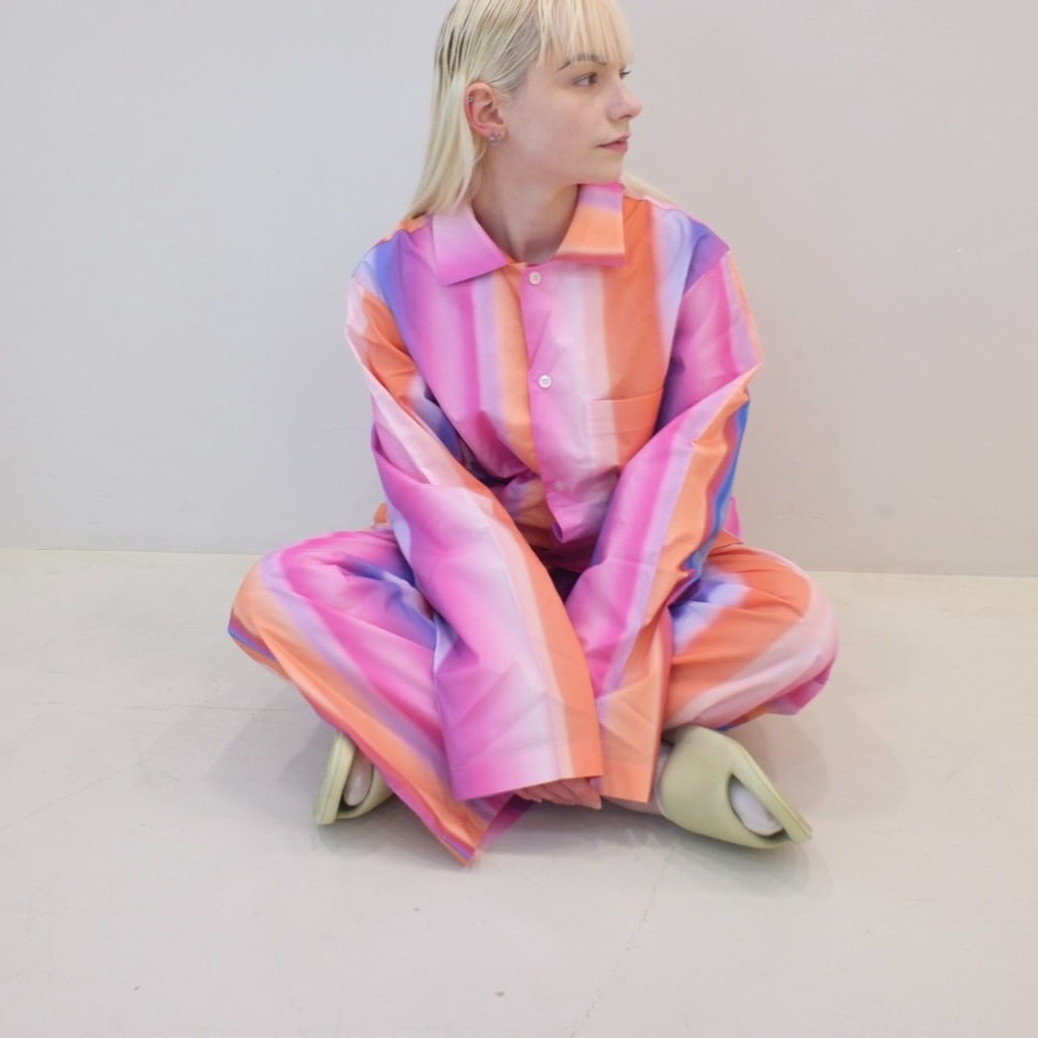 キャンディストライプのパジャマ Candy stripes Pyjamas