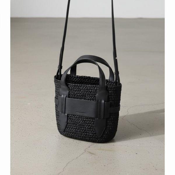 26SS リパリ スモール トートバッグ LIPARI S チャコール ブラック BAG52276