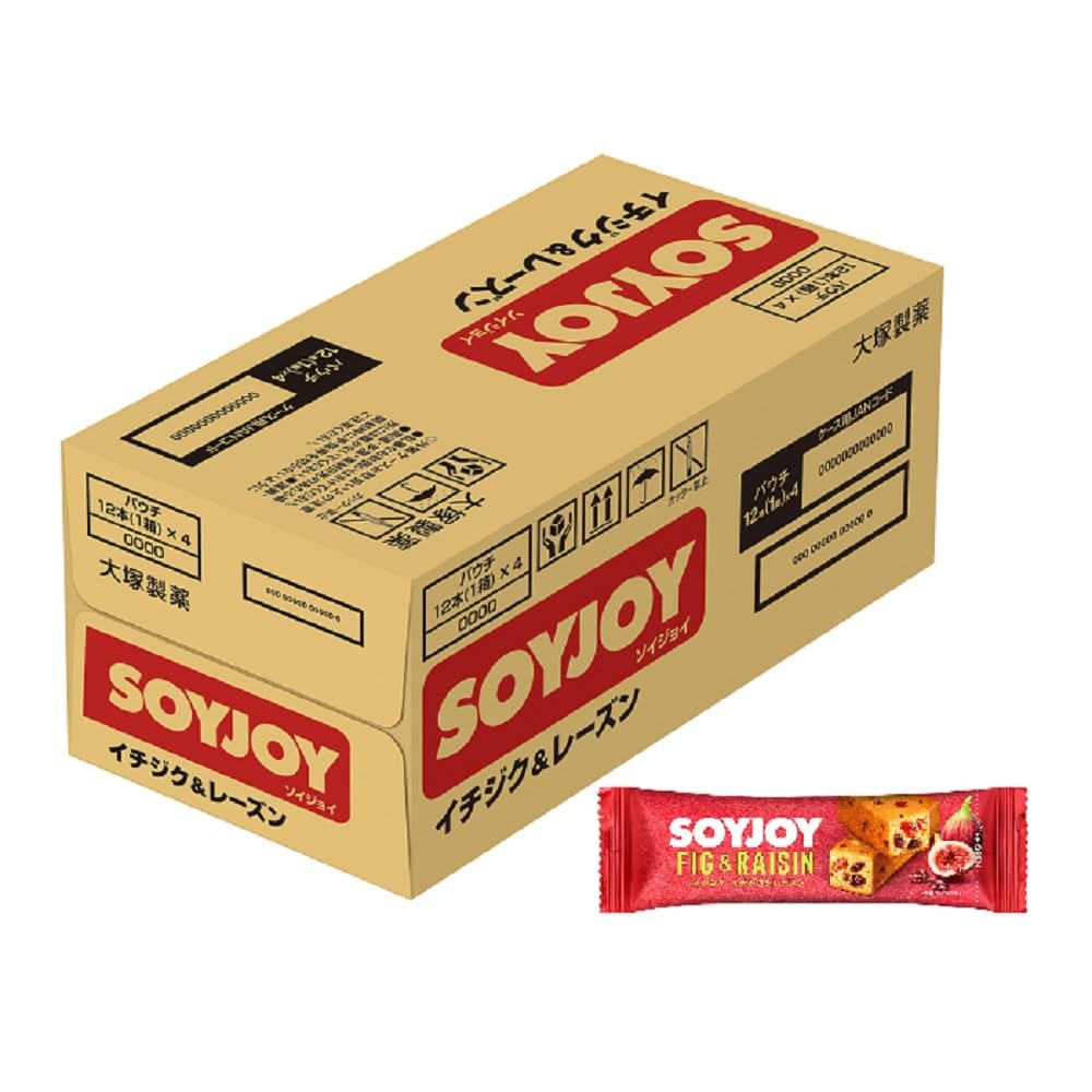 即日発送 ソイジョイ 大塚製薬 ソイジョイ イチジク＆レーズン 30g x 48個