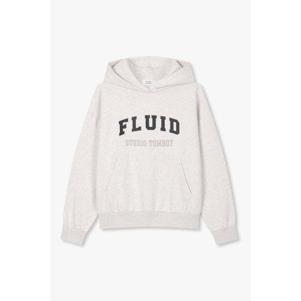 フルイド起毛パーカー 91F5422786008