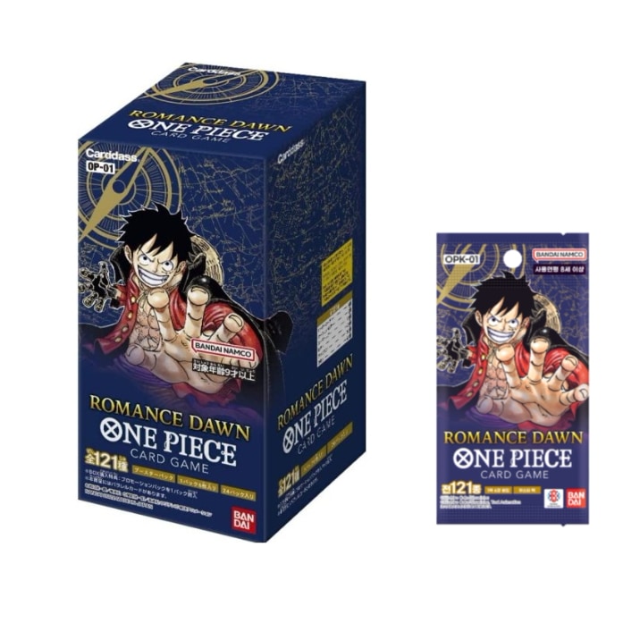 バンダイ ワンピース ONE PIECE ROMANCE DAWN OP-01 1箱24パック 韓国語版