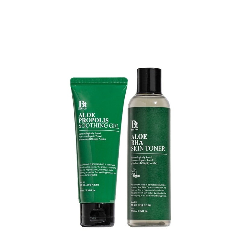 【ベントン】アロエ2種セット（トナー200mL＋スーディングジェル100mL） 5,212円