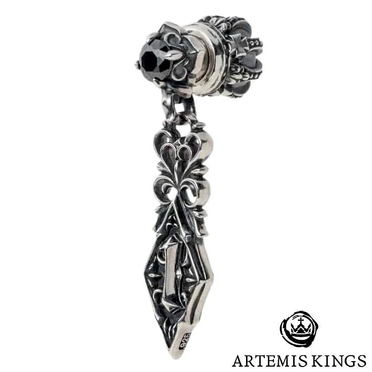 アルテミスキングス ARTEMISKINGS ナンバーワン シルバー ピアス 片耳分 AKE0118