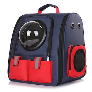猫バッグスペースカプセルバックパック外出ポータブルペット犬バックパック猫旅行スクールバッグ大容量猫用
