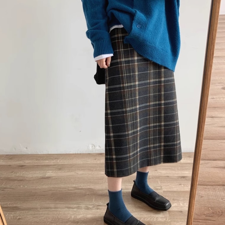 レディース スカート ロングスカート ミモレ Aライン ハイウエスト 旅行 かわいい 大人可愛い きれいめ シンプル カジュアル 上品 おしゃれ レトロ こなれ感 ラフ ガーリー 個性的 エレガント