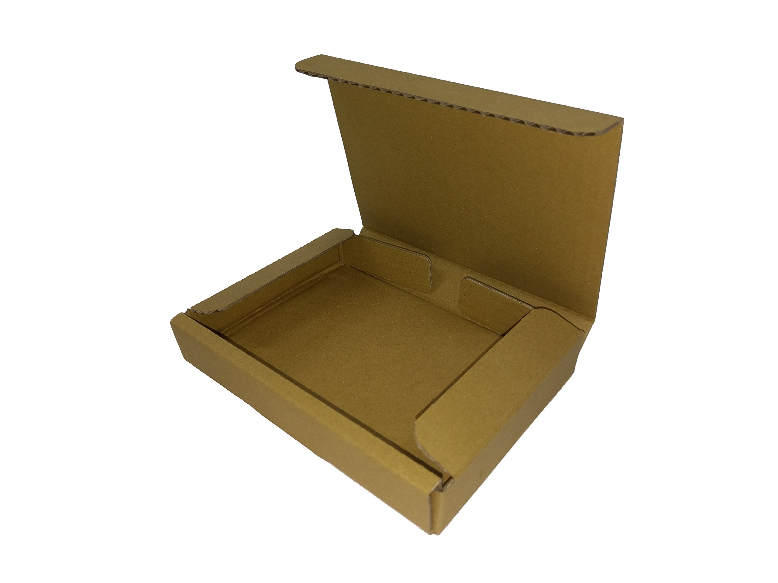 迅速発送 桐パック:ダンボール箱ゆうパケット・クリックポスト用A6・ハガキサイズ(段ボール箱)200枚(外寸:160×123×29mm)(3ミリ厚)