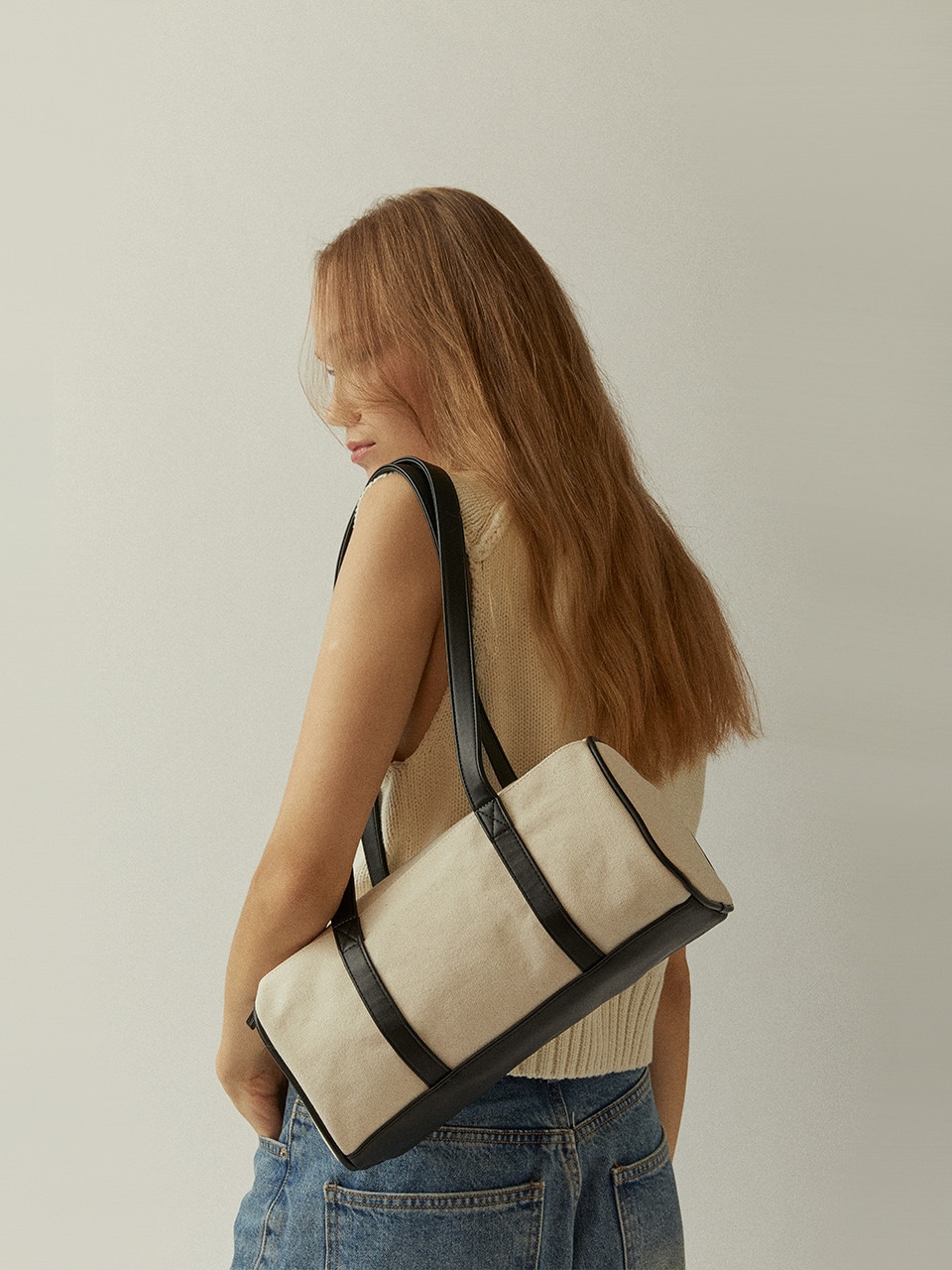 ヴェンディジェニーバッグコンビブラック