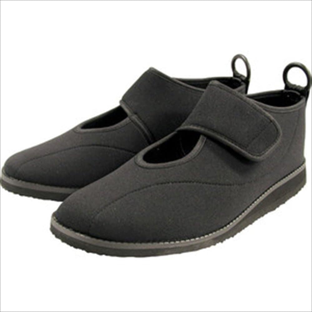 リハビリシューズ すたこらさんソフト07 25.0~25.5cm/ブラック /0-7612-02