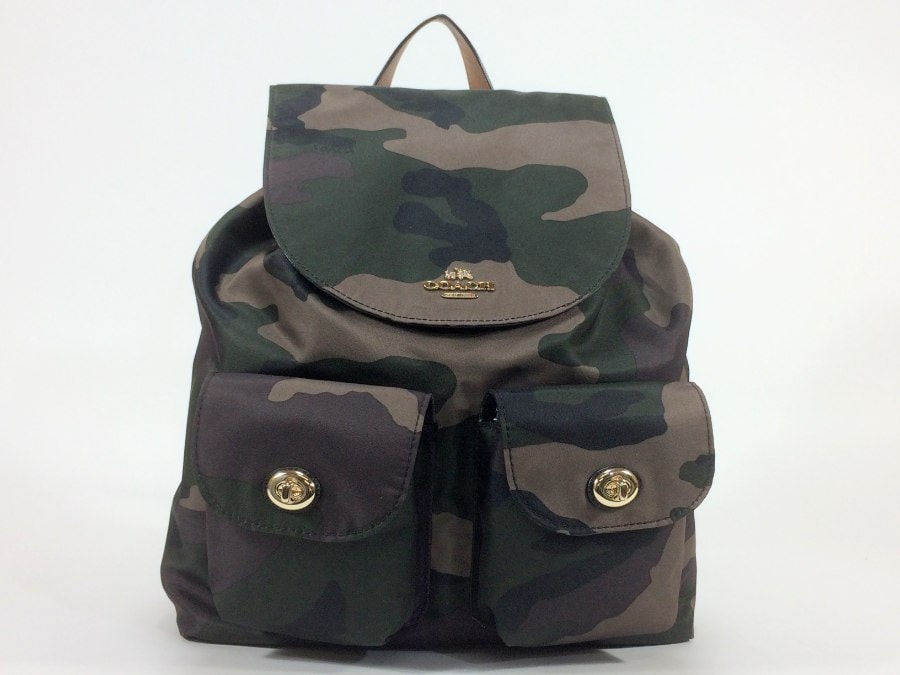 リュックサック キャンバス 迷彩 F11848 ミリタリー カモフラ カーキ 【中古品】 19,883円