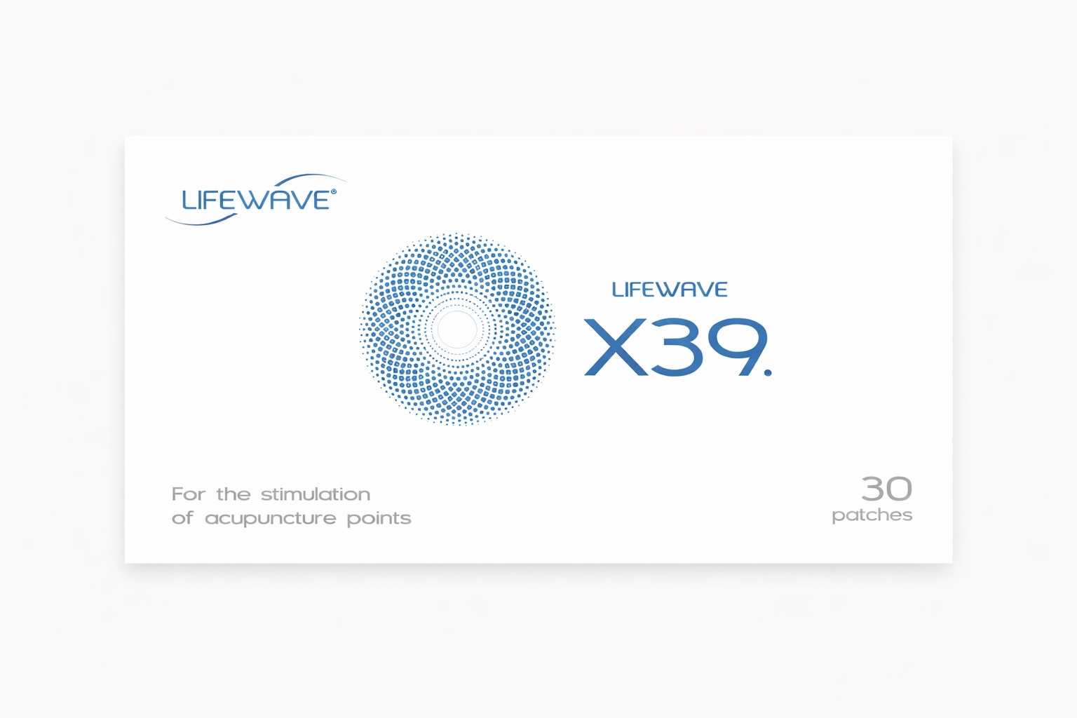 LIFEWAVE ライフウェーブX39 エックスサーティナイン 30パッチ 電磁波対策包装紙使用
