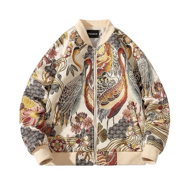 2025春秋新作ジャケット アウター韓国 ファッションメンズ 長袖 ジャケット刺繍 通勤 J231 5,414円