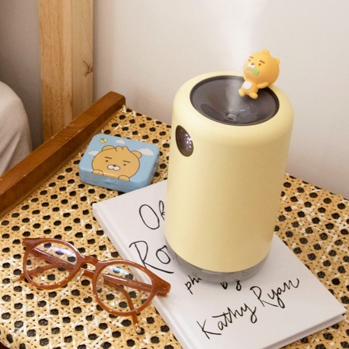 KAKAO FRIENDS 公式正規品 リトルフレンズ LED ワイヤレス 加湿器 リトルライアン 冬 乾燥対策 コンパクト