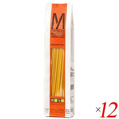 マンチーニ スパゲットーニ 2.4mm 500g 12個セット 6,383円