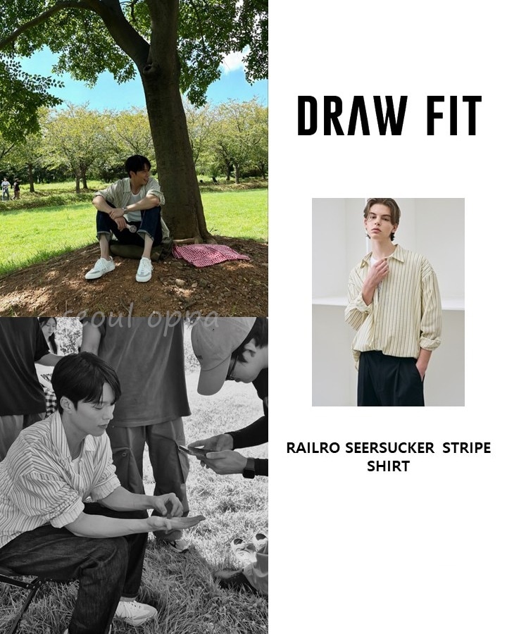 RAILRO SEERSUCKER STRIPE SHIRT 6,863円