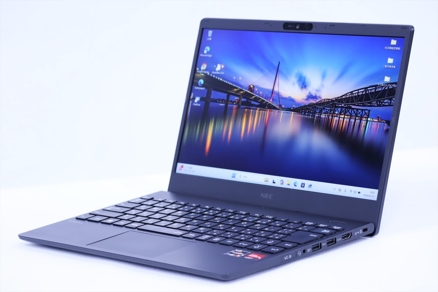 即配 良品 2022年薄軽量モデル VersaPro UltraLite VC VK540/C Ryzen5 5500U 8G 128G 13.3FHD WiFi6 Office AAA評価