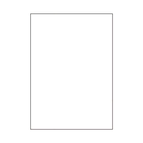 （まとめ）ヒサゴ マルチプリンタ帳票 撥水紙 A4 白紙 BPW2000 1冊（50枚） (×5セット)