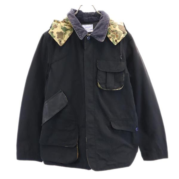 ヒンソン ワークジャケット L ブラック系 HINSON フード メンズ 4,995円