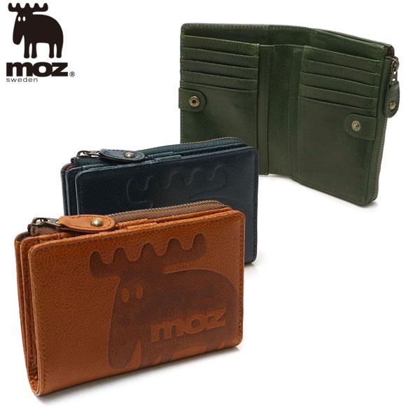 財布 L字ファスナー Elk 二つ折り財布 二つ折り L字ファスナー ウォレット 本革 牛革 レザー 革 スウェーデン レディース ZNWE-86120