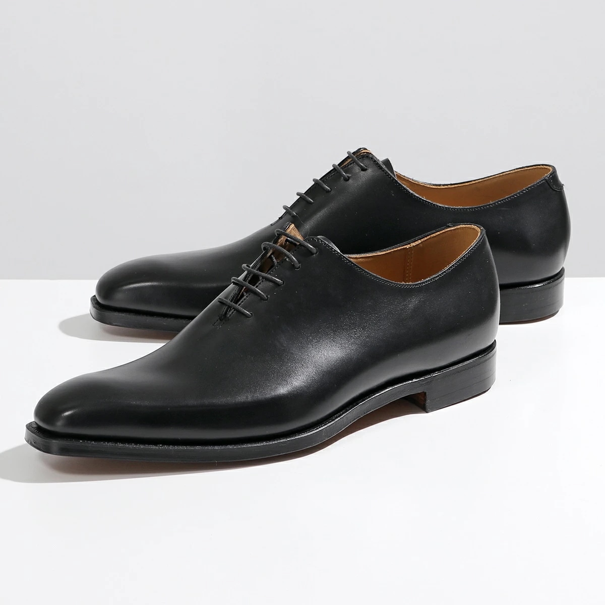 CROCKETT&JONES クロケットアンドジョーンズ レザーシューズ ALEX アレックス 25119A C01L1 メンズ 革靴 プレーントゥ ホールカット ワイズE 靴 Black