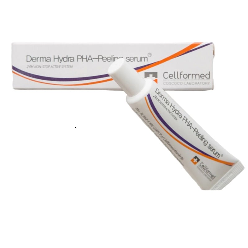 【公式】セルポメド Derma Hydra PHAピーリングセラムソフトピーリング美容液 20mL／AHA・BHA・PHA配合／つるんとしたなめらか肌へ