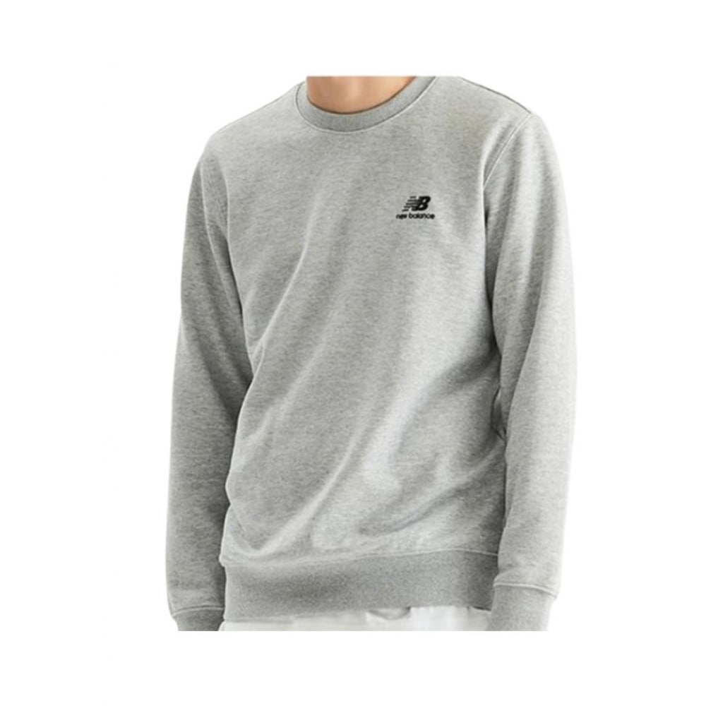 ニューバランス UNI エッセンシャルスモールロゴスウェットシャツスタンダードフィット NBNCD31013_AC