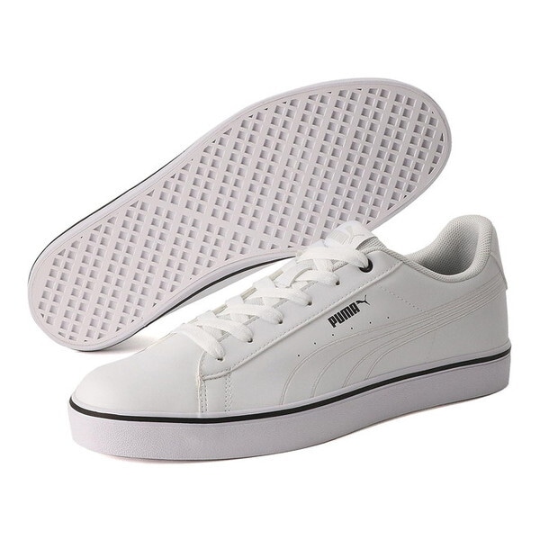 プーマ スポーツシューズ V コート バルク EB ホワイト 26.5cm 389908 01