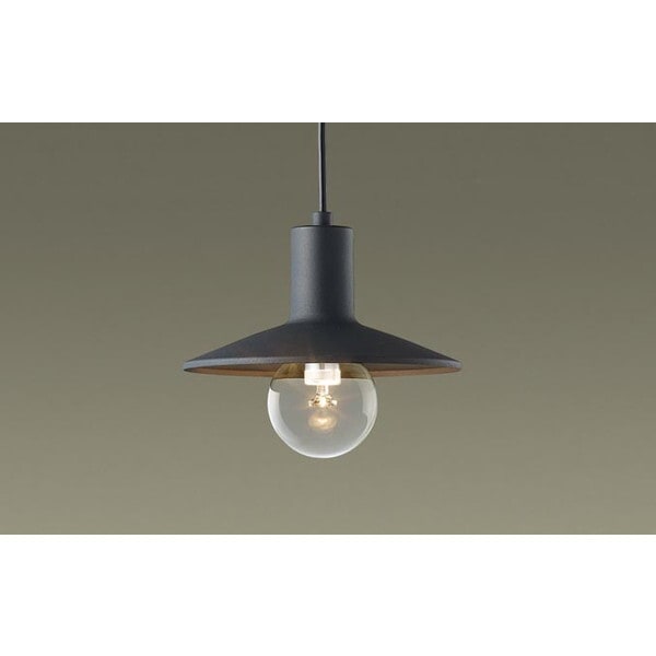 LGB15807 ブラックレザーサテン 洋風LEDペンダントライト (電球色) 7,523円